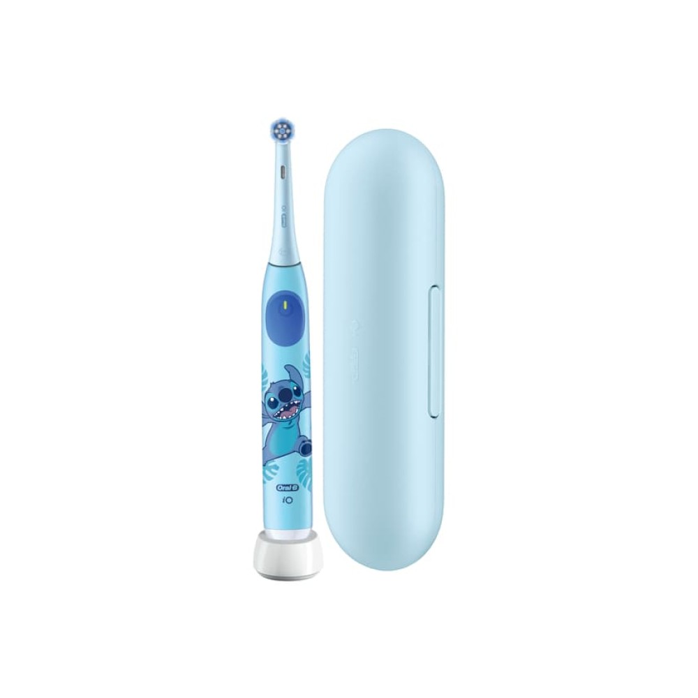 Preview 2 of Oral-B iO Disney Stitch Επαναφορτιζόμενη Ηλεκτρική Οδοντόβουρτσα, 1 Κεφαλή Οδοντόβουρτσας & Θήκη Ταξιδίου  από 6+ ετών, 1σετ